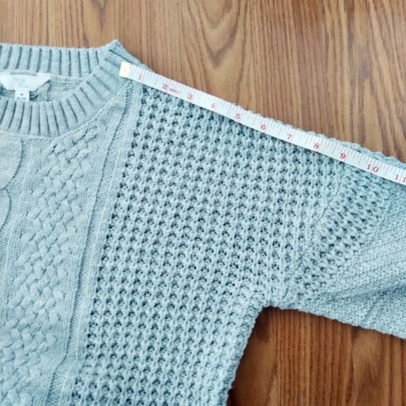Time and True Gray Sweater Size M - Picture 6 of 9